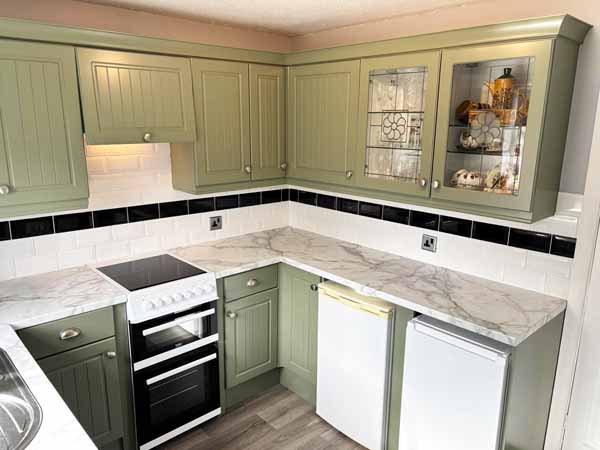 Kitchen Paint Spraying