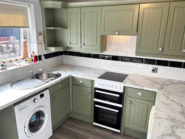 Kitchen Paint Spraying