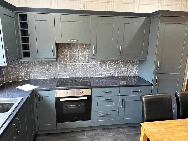 Kitchen Paint Spraying