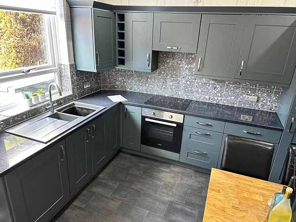 Kitchen Paint Spraying