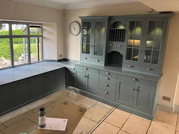 Kitchen Paint Spraying