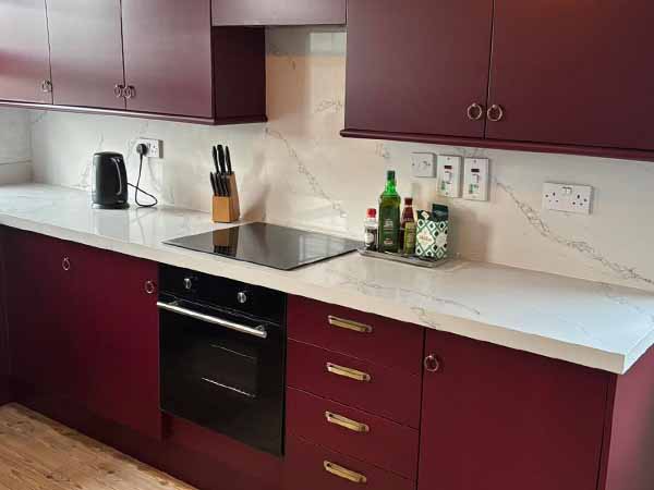 Kitchen Paint Spraying
