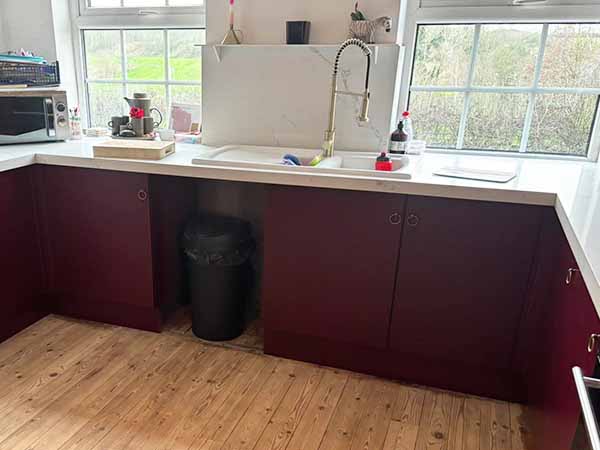 Kitchen Paint Spraying