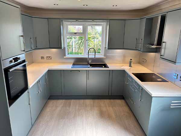 Kitchen Paint Spraying