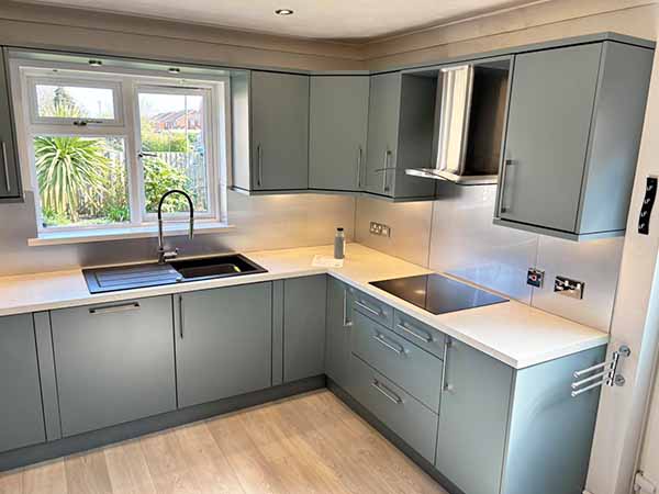Kitchen Paint Spraying
