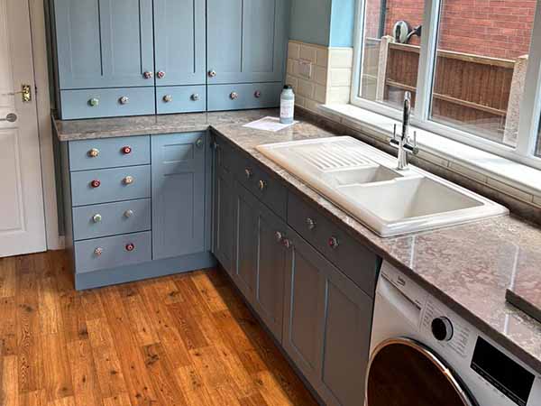 Kitchen Paint Spraying