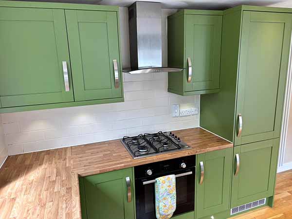 Kitchen Paint Spraying