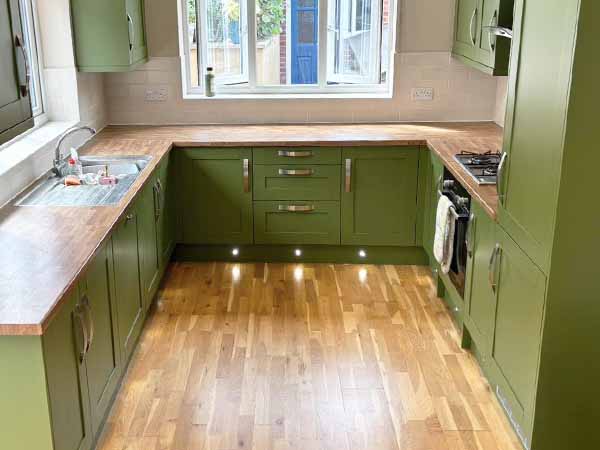 Kitchen Paint Spraying