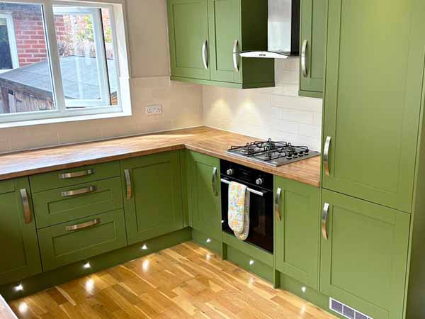 Kitchen Paint Spraying