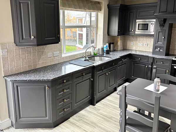 Kitchen Paint Spraying