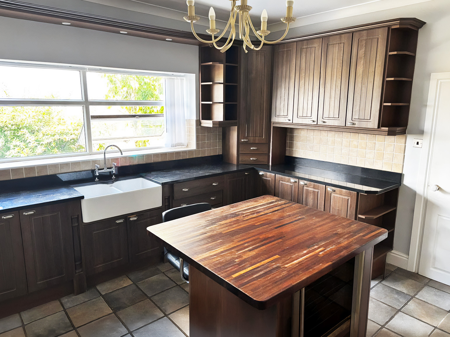Before Kitchen Spraying