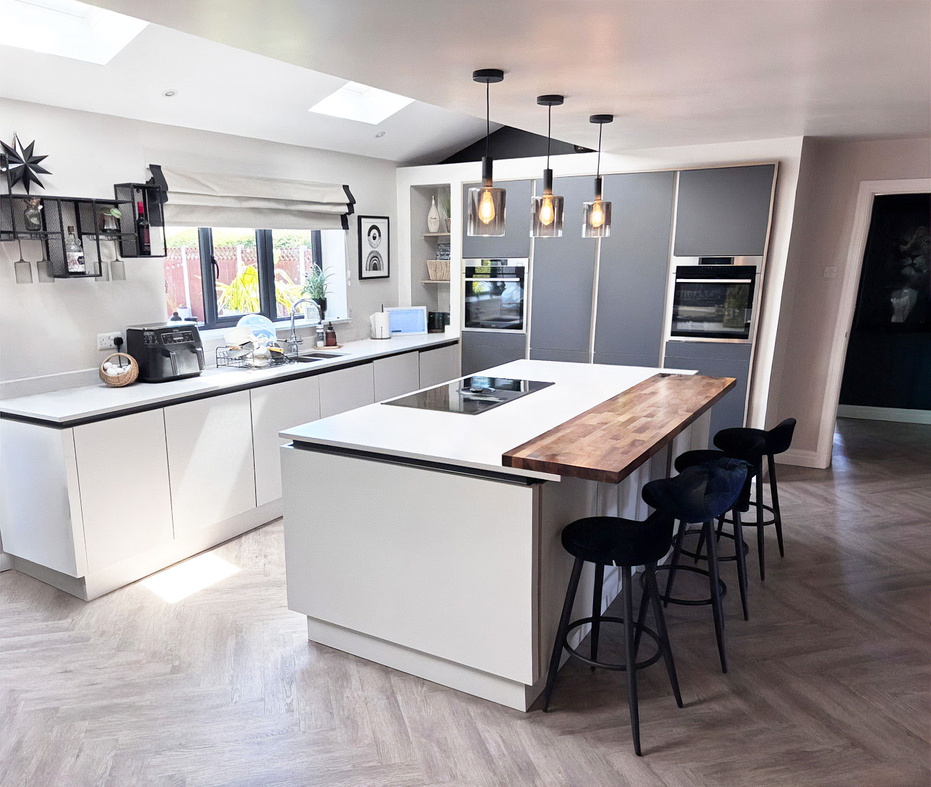 Before Kitchen Spraying
